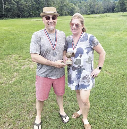 The Golf Column - Linderhof - club runner ups Jeff Martone and Kasey Crist