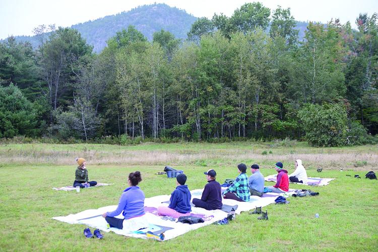 Wheel Family Fun - Fat Tire Fest - early-morning yoga