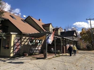 Exterior of White Mountain Cafe & Bookstore