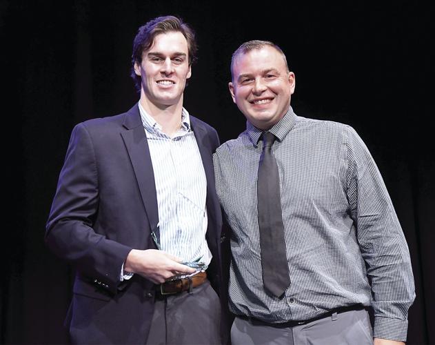 KHS Sports Hall of Fame - Kevin Murphy with Mike Lane