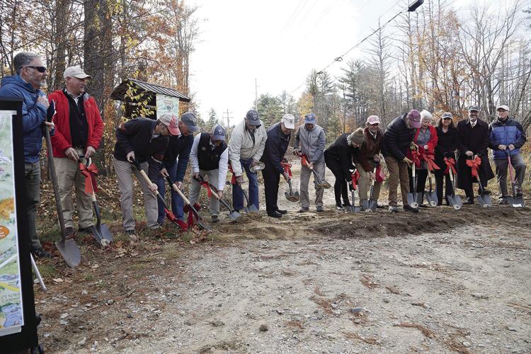 Nordic Tracks - Thanksgiving - Rec Path groundbreaking