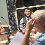 City council candidate Christian Judson speaks during his Oct. 6 interview