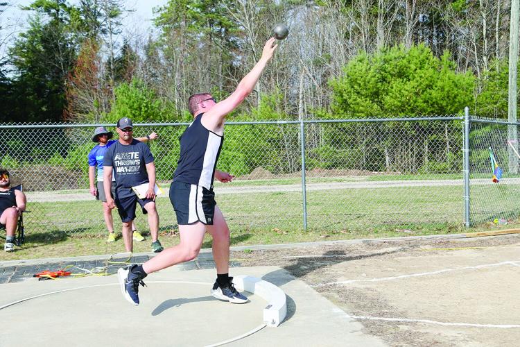04-29-25 KHS Track shot put johnson