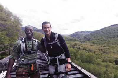 NBC TV program Running Wild filmed in White Mountains