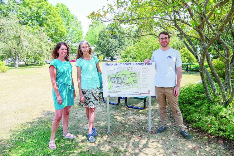 08-11-25 Conway Library group outside wider
