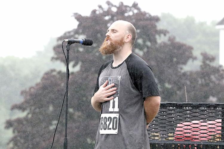 Bridgton 4 on the Fourth - Pastor Dave Albert singing