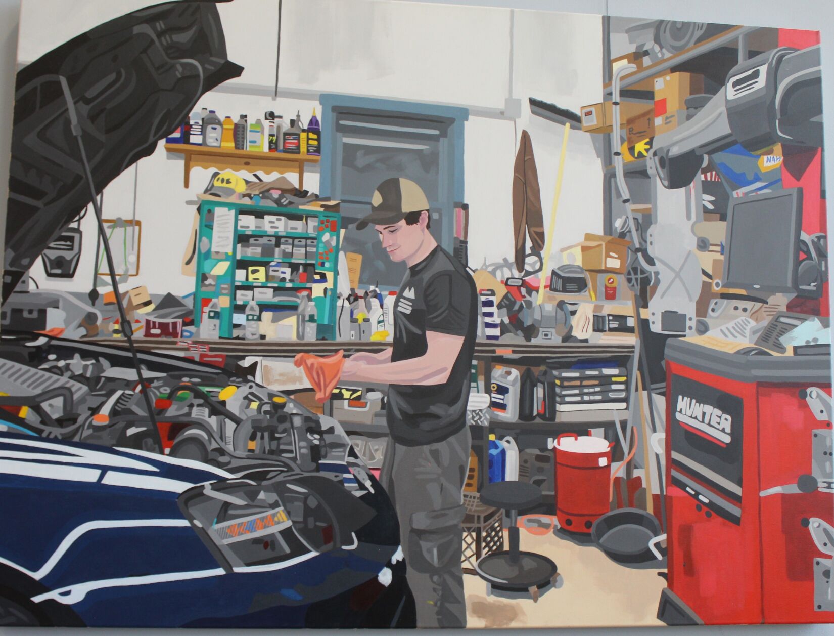 'Justin' is a painting by Ava Jackson