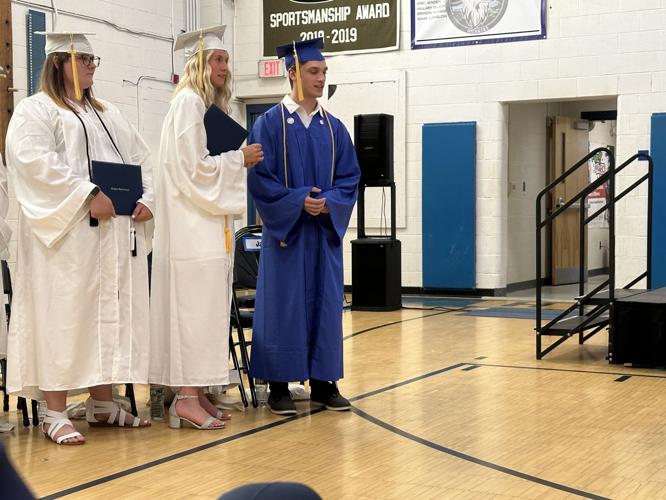 Brenna Cloutier, Sarah Godin and Jake Bartlett
