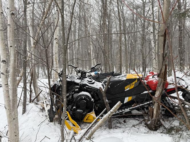 A man from Beverly, Mass., injured in a snowmobile crash in Franconia