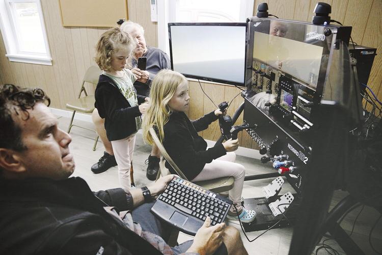 07-03-21 Aviation Academy flight simulator Ava over top medium