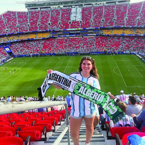 World Cup - Zoe Cole - Argentina vs. Algeria