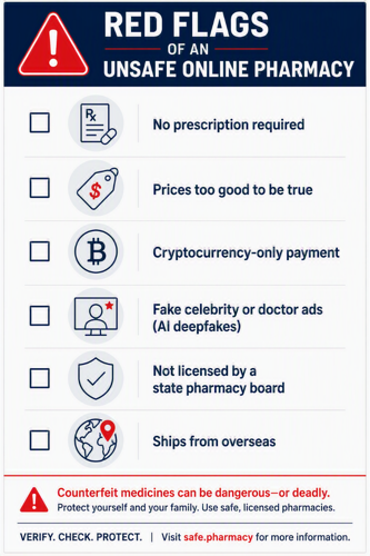 Be cautious of these red flags