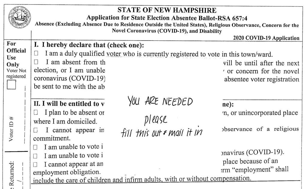 N.H. voters warned of unofficial ballot applications