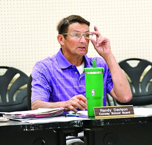 Conway School Board - retention policy - Randy Davison