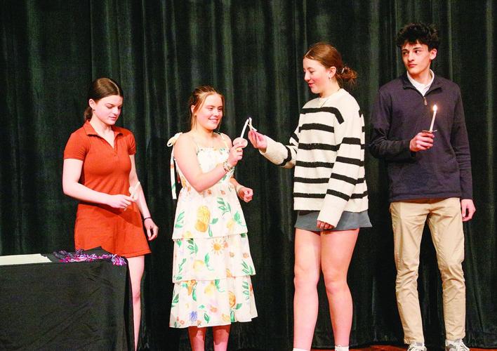 03-27-25 KHS Language Induction spanish flame new members