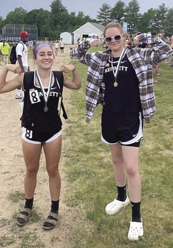 KHS track - Meet of Champions - Aida Wheat and Sierra Parsons