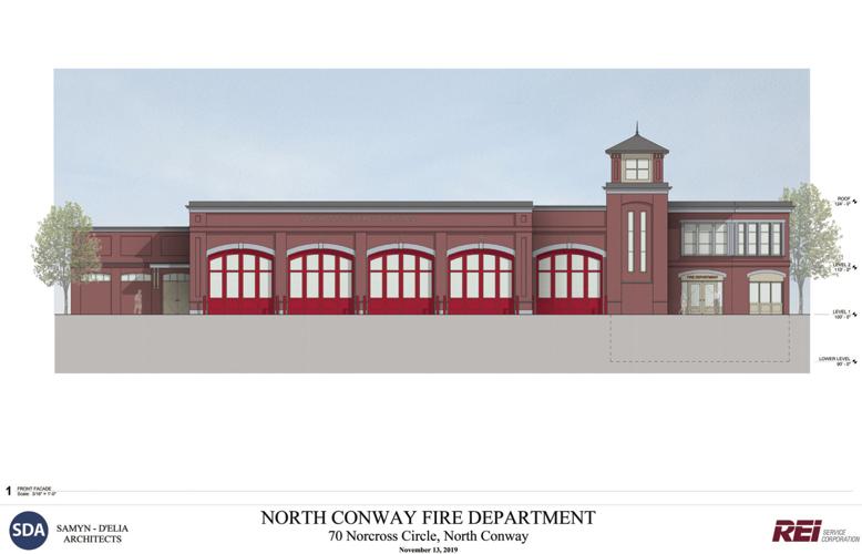 conway fire station rendering