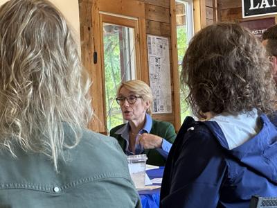 Sen. Maggie Hassan meets with constituents in Lancaster