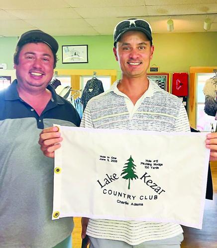 Golf Column - Lake Kezar - Charlie Adams hole-in-one