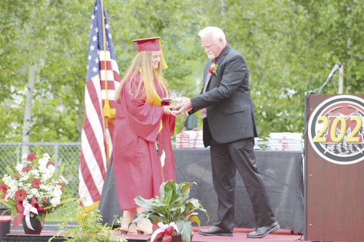 Valedictorian Kyra Woodward