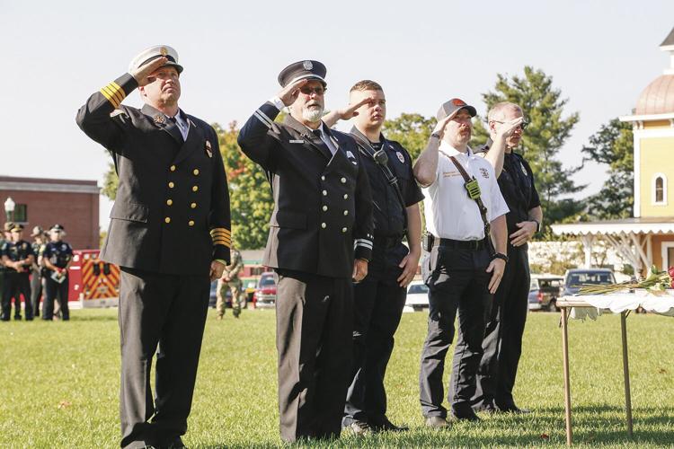 09-11-24 9-11 Remembrance flower fire salute
