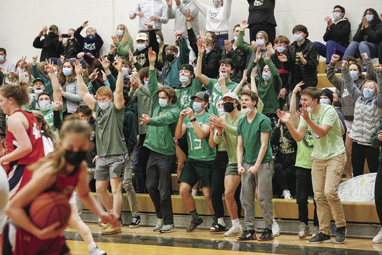 02-09-22 KHS WBB fans three-pointer