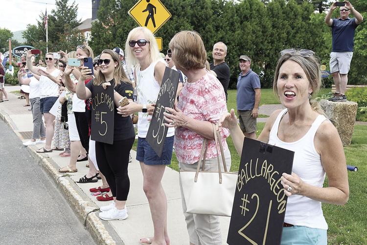 KHS Kennett Karavan - family members cheering