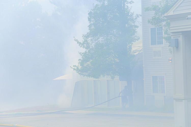 08-13-25 Holiday Inn-Brush Fire smoke billowing