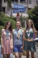 MWV Figure Skaters Medal at the 2024 State Games of America