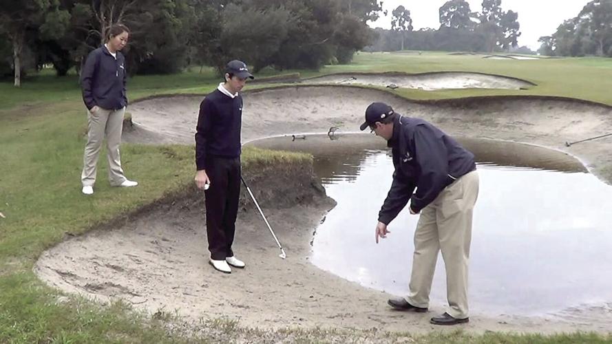 Golf Column - water in the bunker