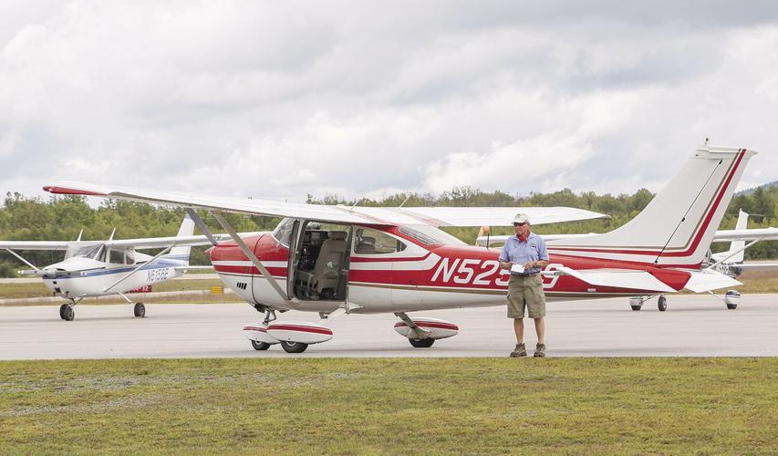 08-27-22 Aviation Day ed bergeron by plane