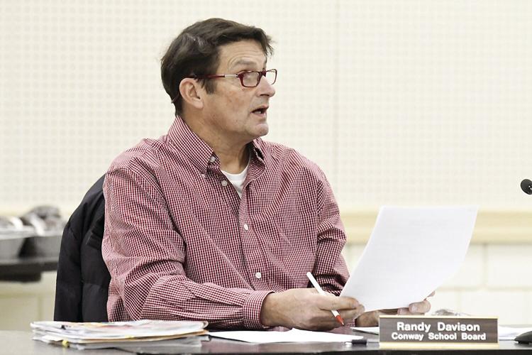 Conway School Board - consent agenda — Randy Davison