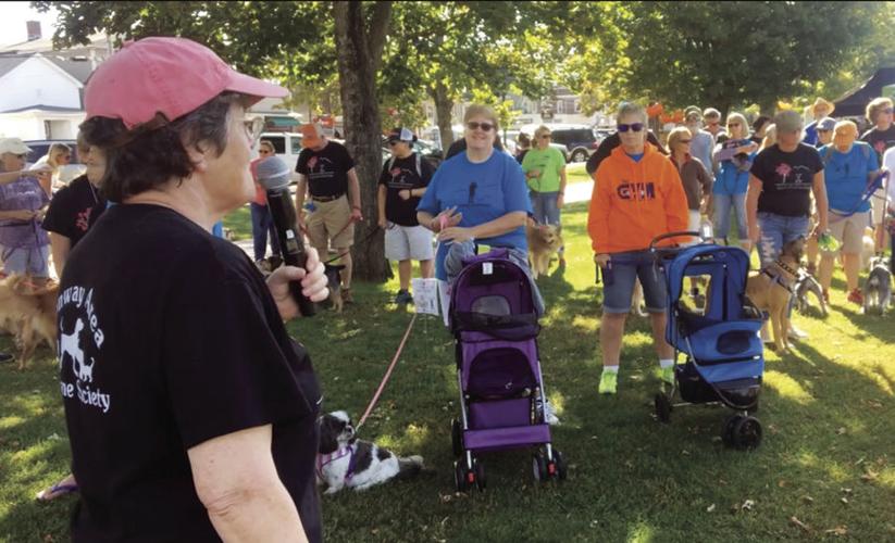Virginia Moore at Walk for the Animals