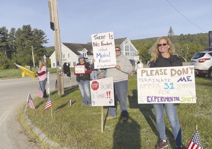 Protesters challenge vaccine mandate