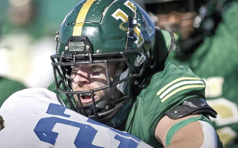 Husson football - Tucker Buzzell sets tackle record