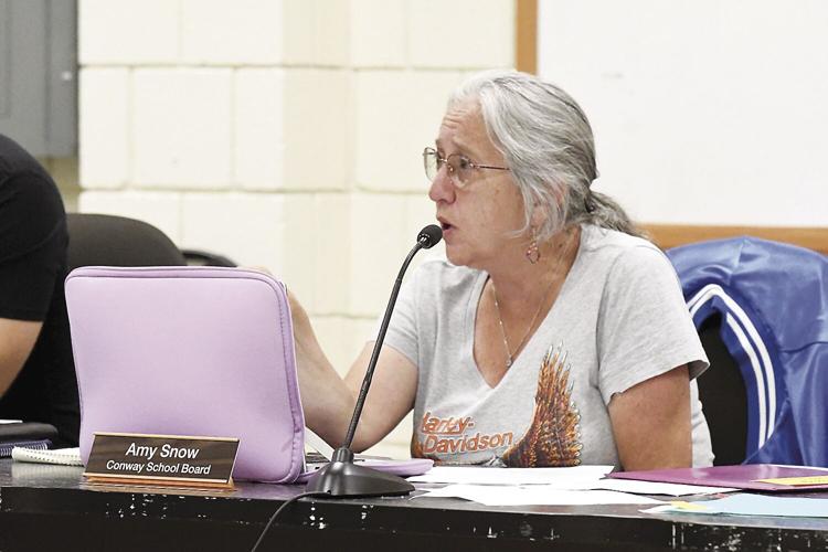 Conway School Board - John Fuller options - Amy Snow
