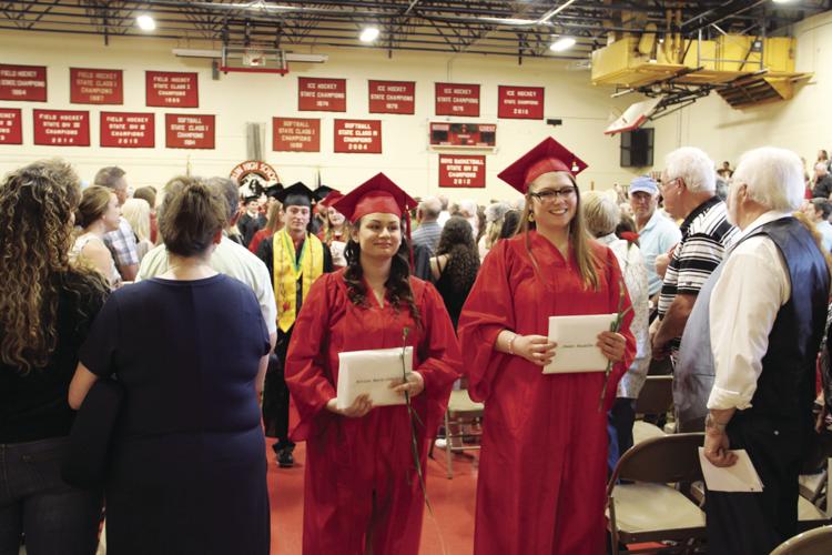 BHS Graduation - Kristen Langlois and Amber Landry