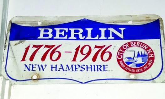 1976 Berlin bicentennial license plate