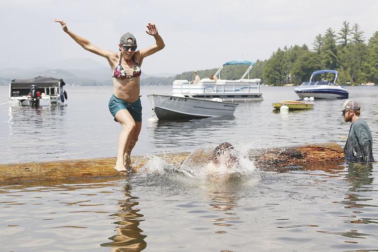 08-14-21 Beach Day jumping smile
