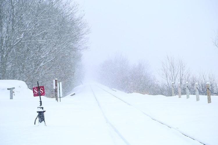 12-02-25 Snow railroad tracks