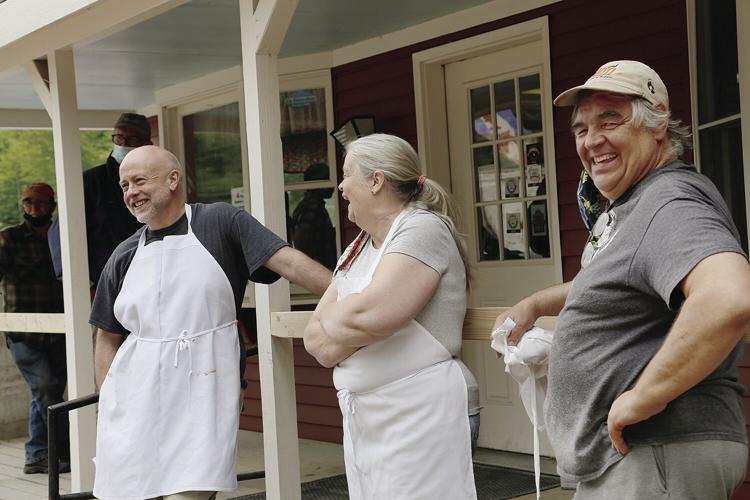 05-28-21 Leavitt's laughing customers in background
