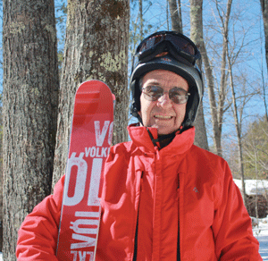 Skiing as many days as years