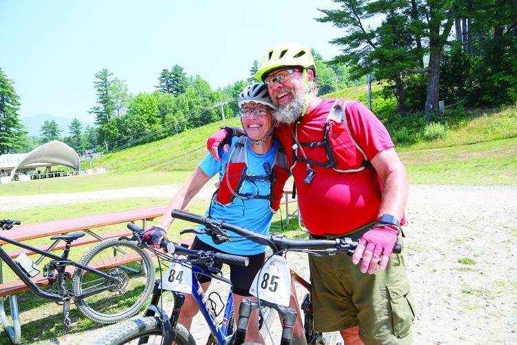 07-26-25 Bike for Books pose couple