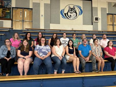 New SAU 20 staff present for 2025-2026 orientation