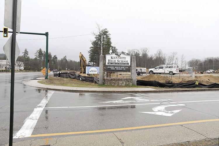Kennett High sign to be moved - wider angle