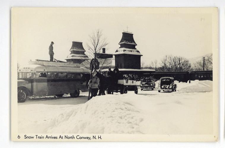 527 B&M Boston and Maine Railroad Station NORTH CONWAY NH.jpg
