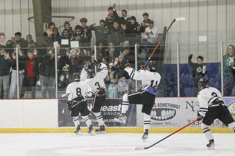 12-18-24 KHS Hockey lopashanski goal 1 celly