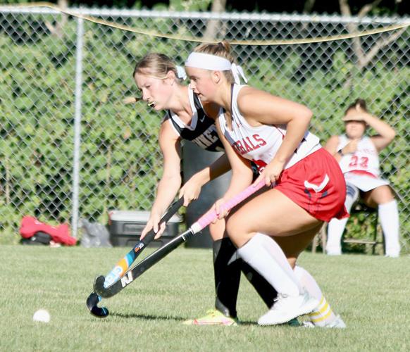 KHS field hockey - Sophia Hanson ball battle
