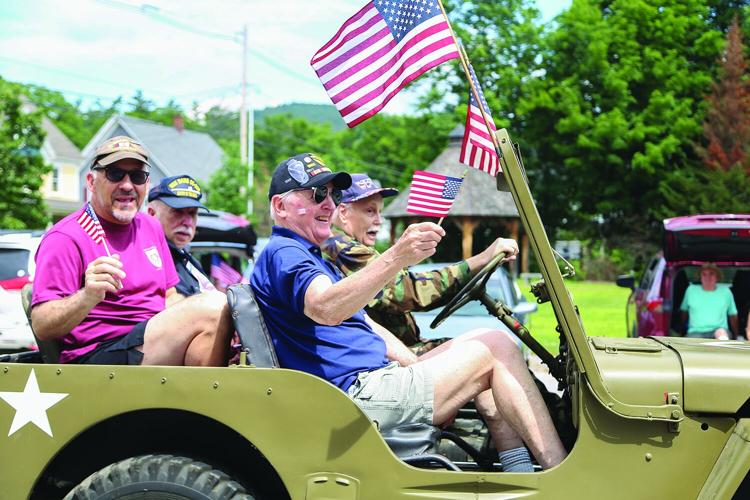 07-04-26 Fourth Parade Bartlett vets in jeep