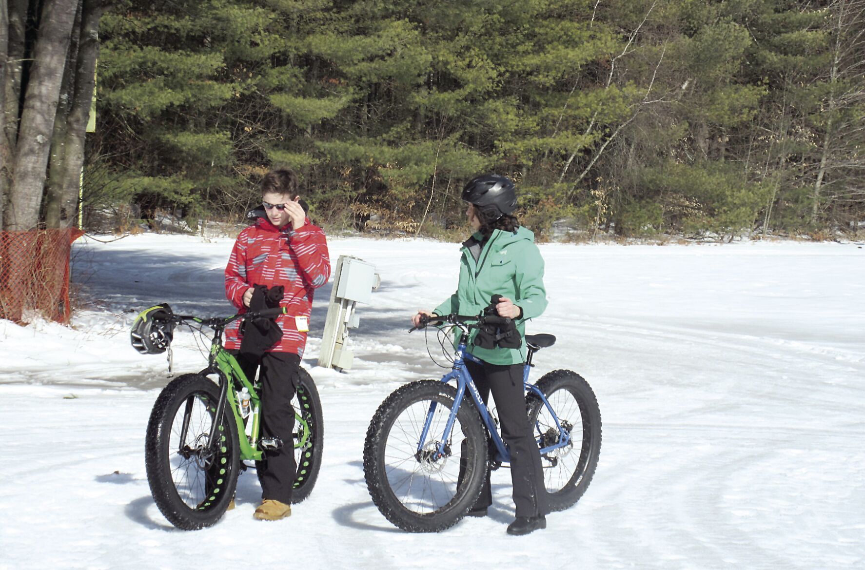 Nordic Tracks - fat bikes at Mount Washington Ski Touring